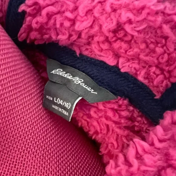 Cozy Hooded Fleece Full-Zip Jacket, by Eddie Bauer - Picture 4 of 4